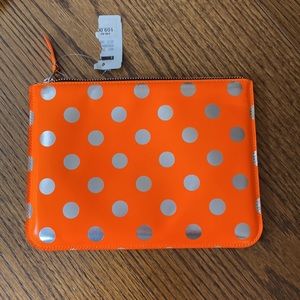 BNWT COMME DES GARÇON ZIP POUCH .